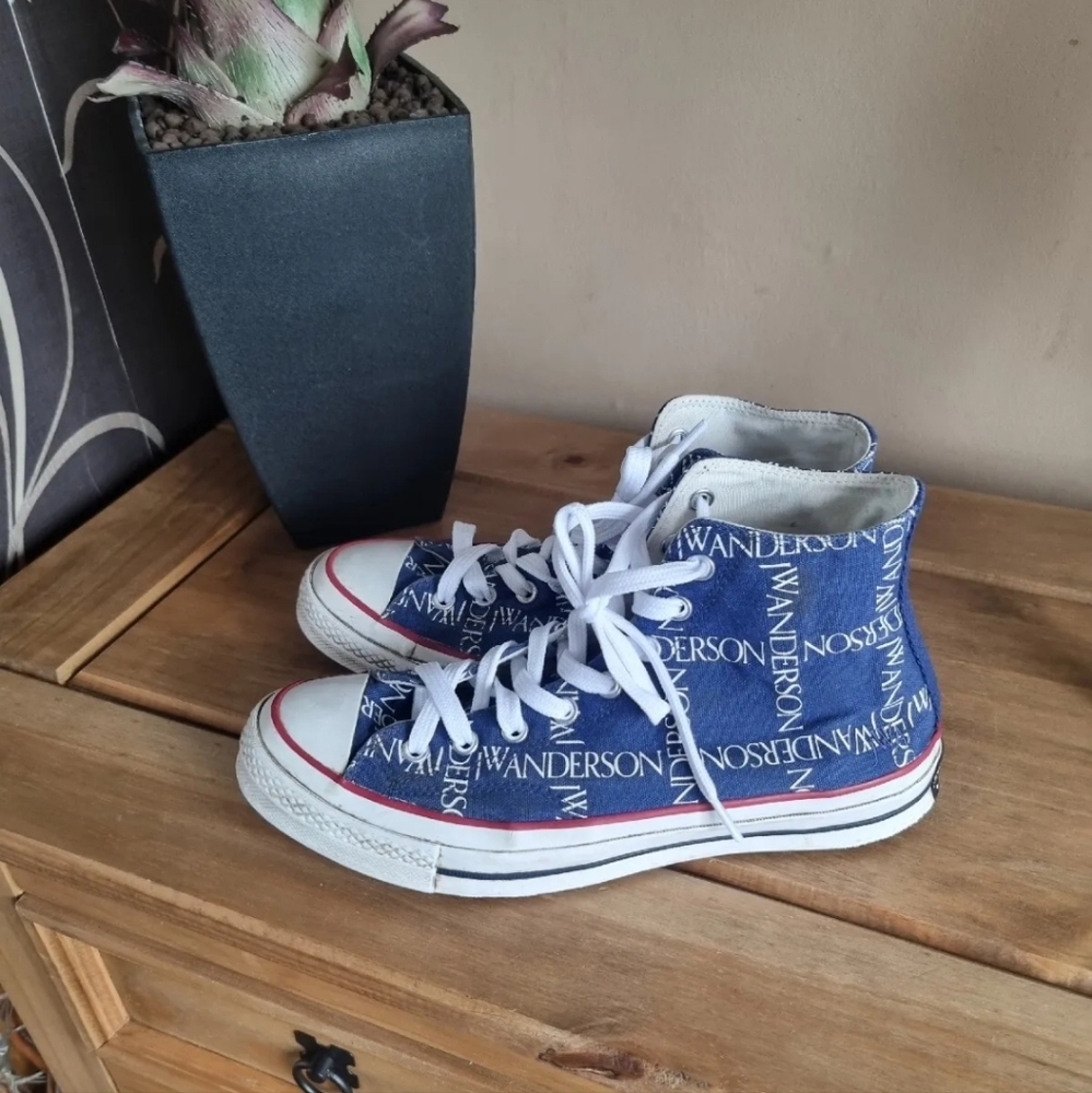 Converse x JW Anderson hi top trainers uk 9.5 see description - Picture 6 of 10